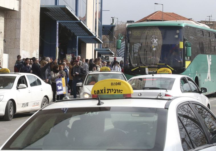 Bus strike in Jerusalem