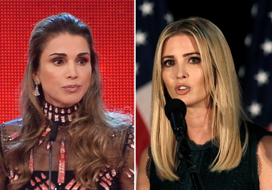 Queen Rania and Ivanka Trump