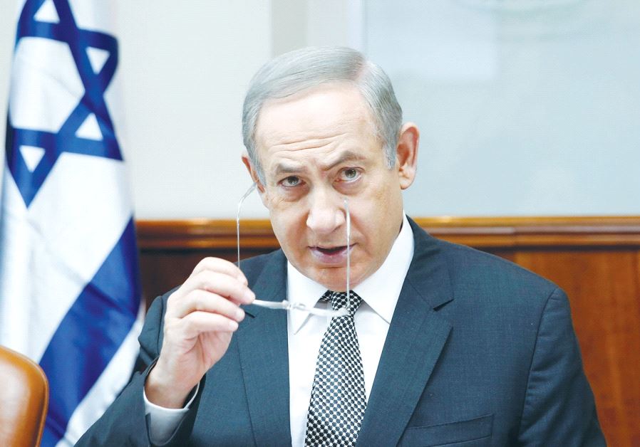 Netnayahu attends cabinet meeting in Jerusalem
