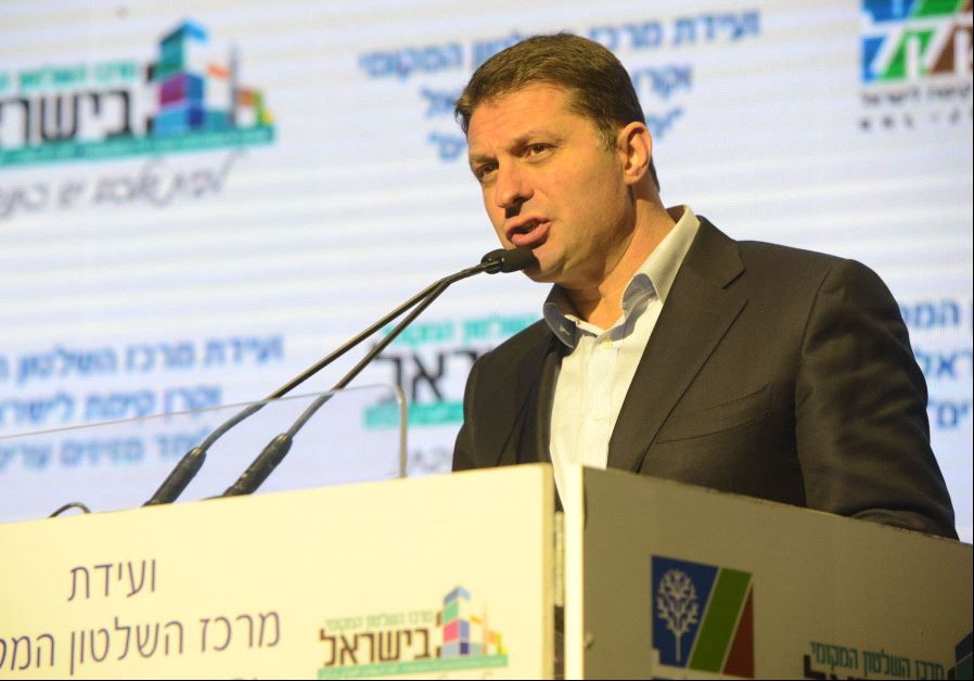 Haim Bibas, chairman of the Union of Local Authorities in Israel and mayor of Modi’in