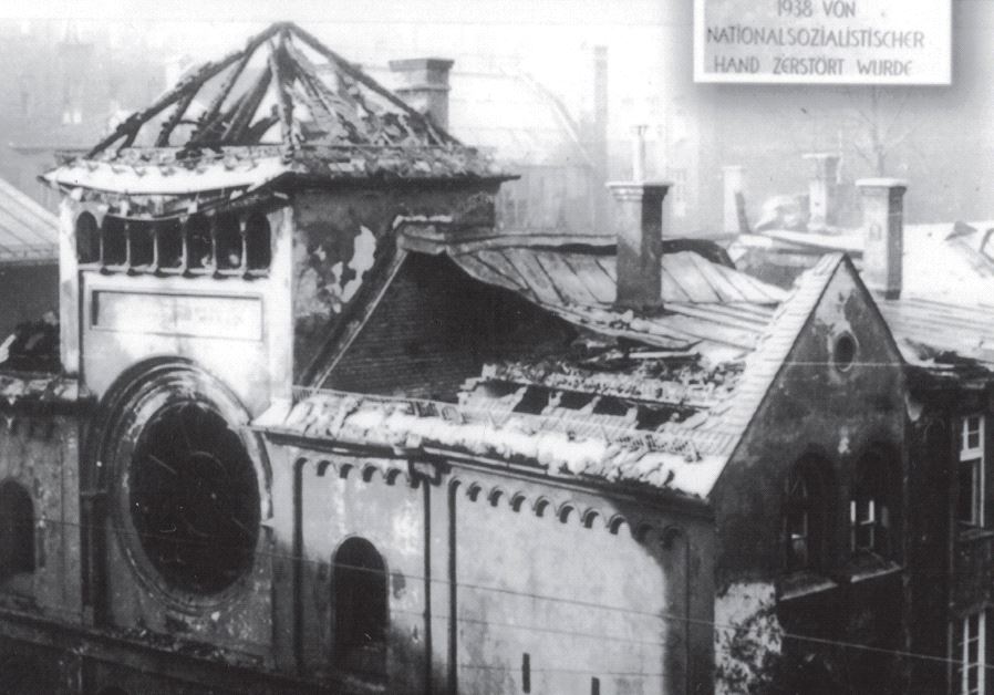 THE DESTRUCTION of this Munich synagogue during the Kristallnacht pogroms of 1938 haunts its Jewish community till this day.