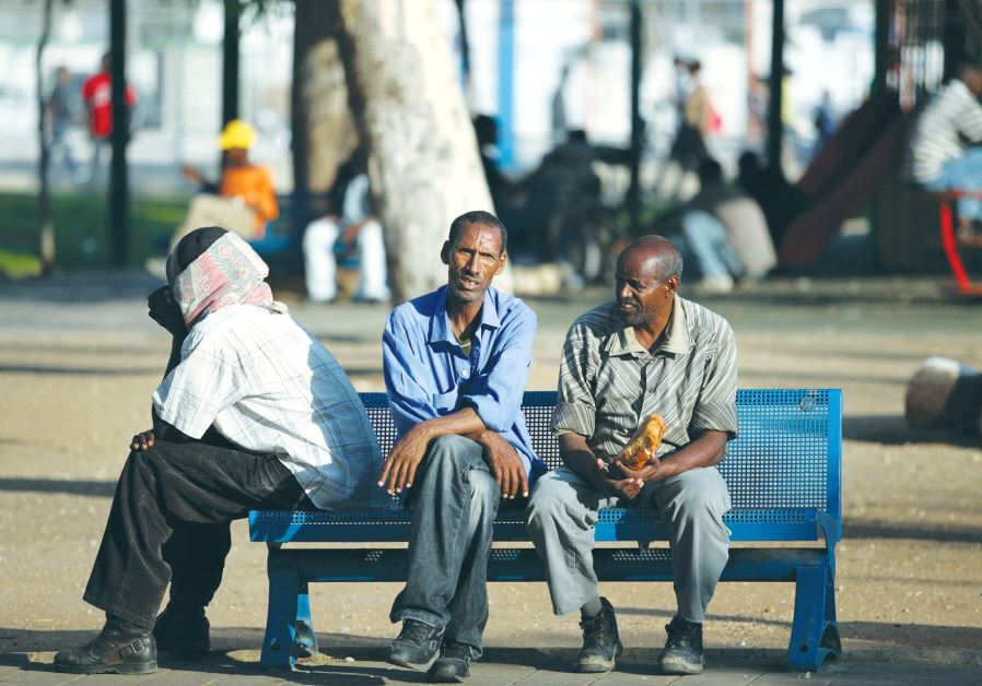 African migrants in Tel Aviv
