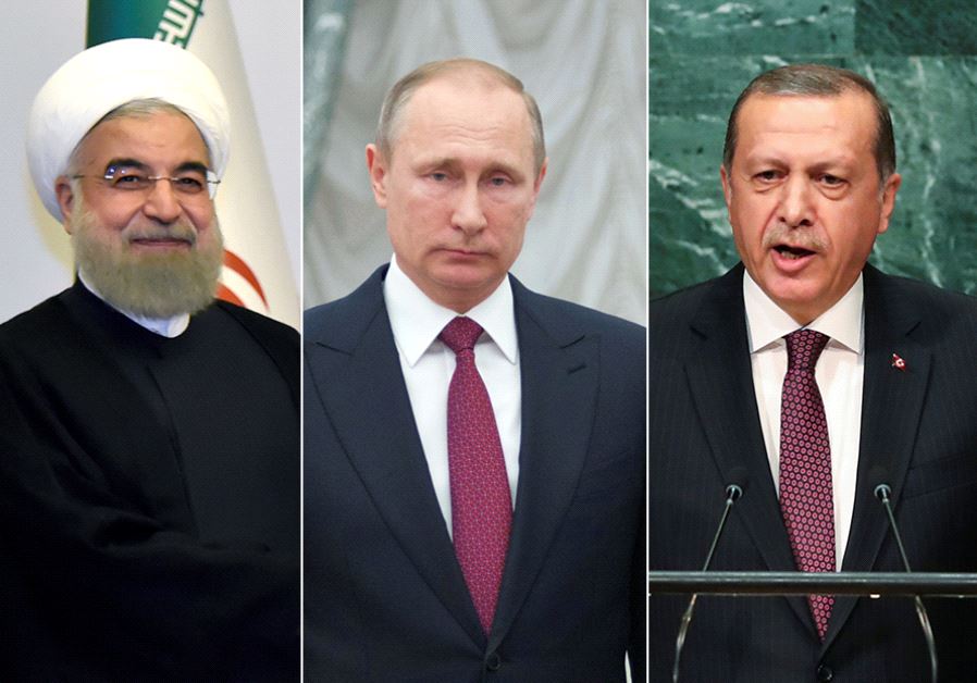 Rouhani, Putin and Erdogan