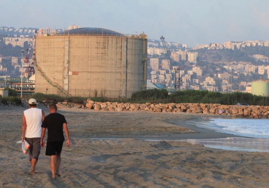 Haifa Bay’s 12,000-ton ammonia tank