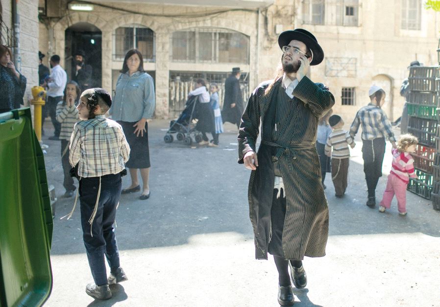 A haredi in Jerusalem