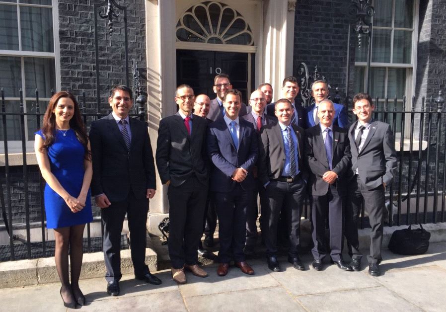 The Hub team with then Foreign Secretary Hammond, in 2015