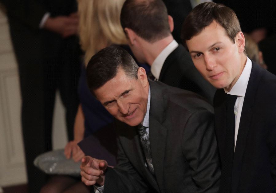 White House Senior Advisor Jared Kushner and former National Security Advisor Michael Flynn.