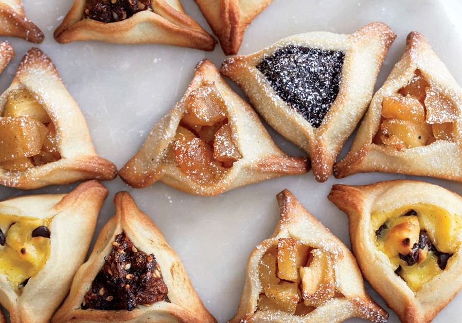 Hamentashen cookies