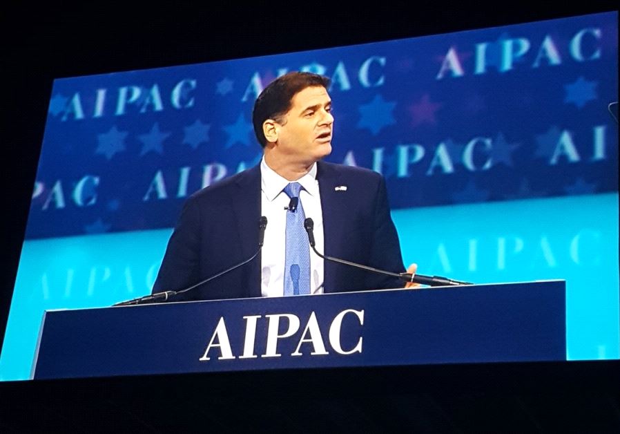 Israel's Ambassador to the United States Ron Dermer at the AIPAC Policy Conference, March 26, 2017