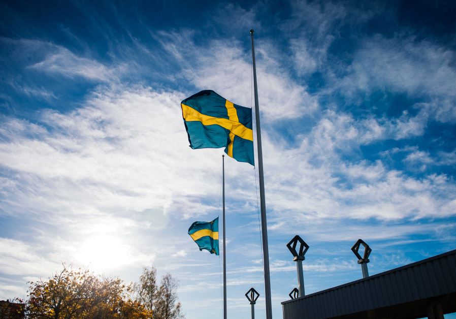 The Swedish flag [Illustrative]