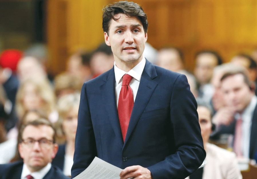 CANADA’S PRIME MINISTER Justin Trudeau in the House of Commons on Parliament Hill in Ottawa.