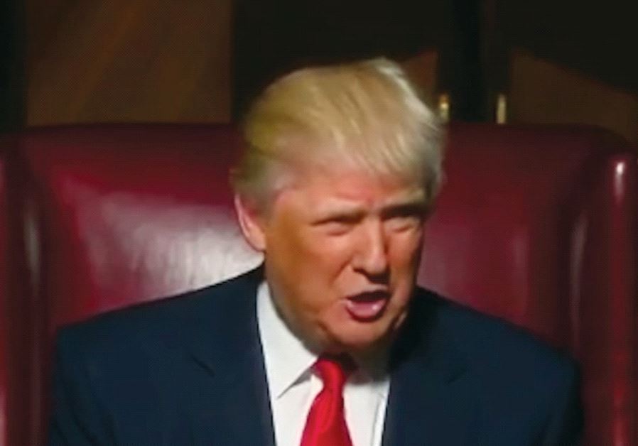 Donald Trump as star of the successful reality TV show ‘The Apprentice.’