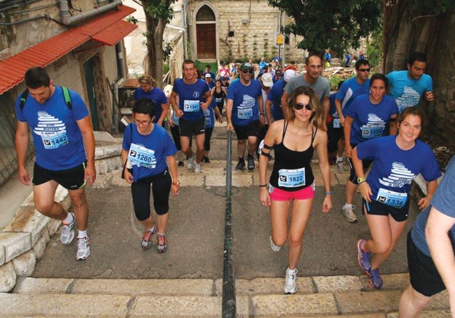 Thousands of participants are expected to lace up their shoes for the 3.5-km. Haifa Stairs Race