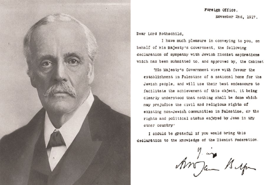 The Balfour Declaration
