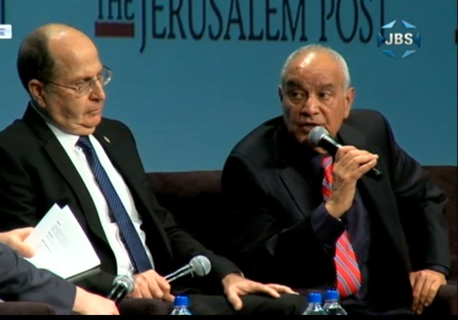 Lt. Gen. (ret.) Dani Haloutz at the 2017 JPost Annual Conference