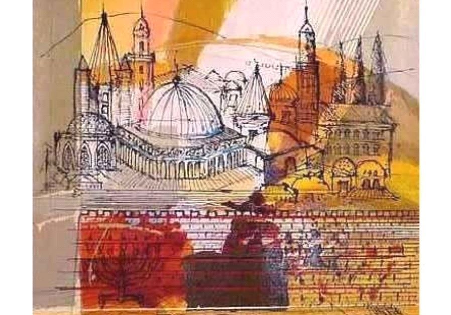 Jerusalem of Peace by Calman Shemi