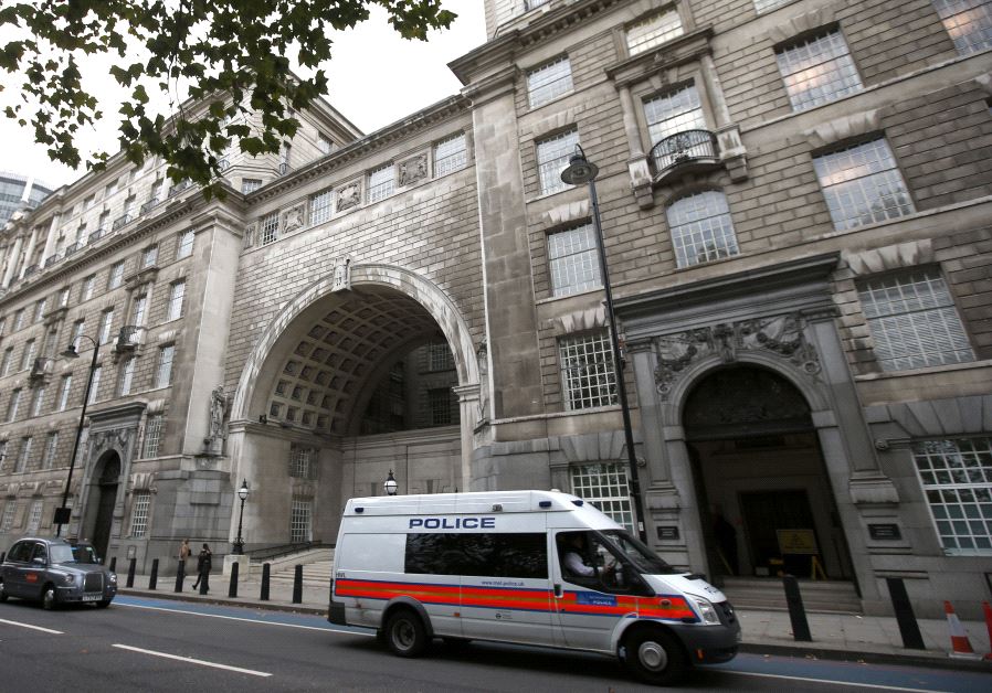 Thames House, the headquarters of the British Security Service (MI5) is seen in London, Britain