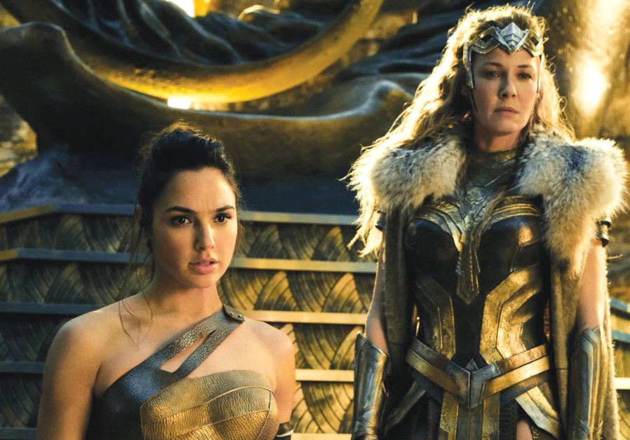 GAL GADOT (left) and Connie Nielsen in a scene from ‘Wonder Woman.’