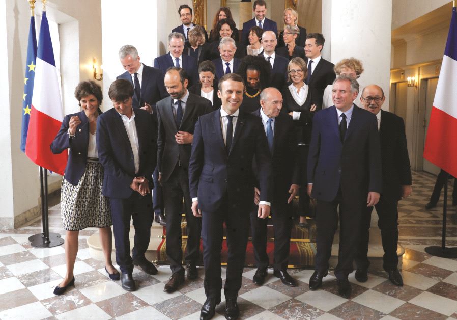 Emmanuel Macron et son gouvernement