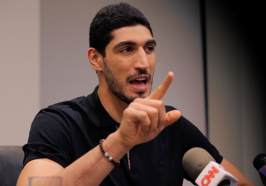 Turkish NBA player Enes Kanter.