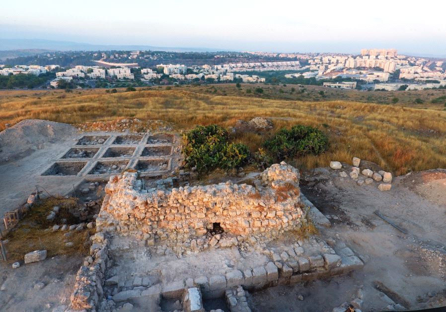 The Titora excavation site in Modi'in 