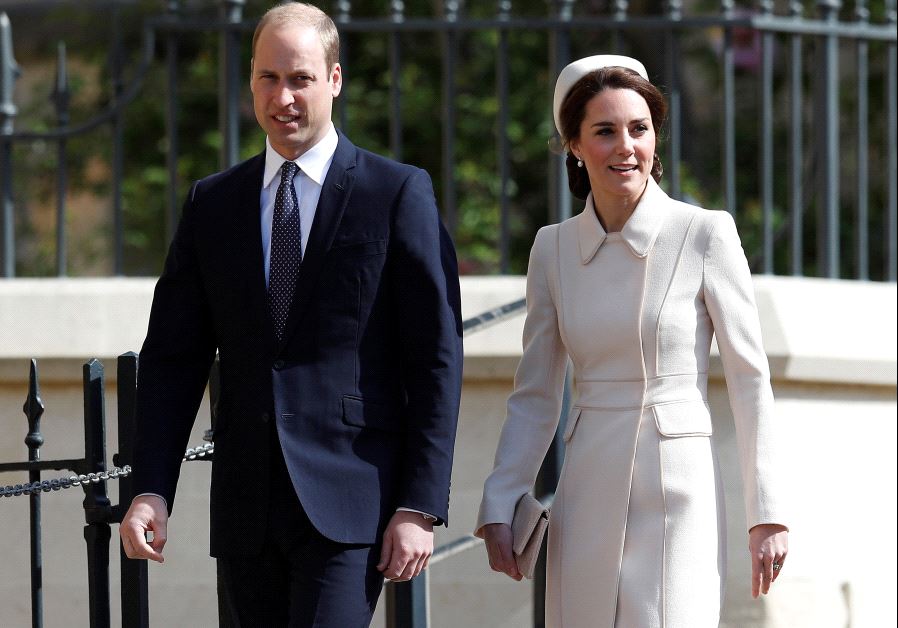 Britain's Prince William and Catherine, the Duchess of Cambridge