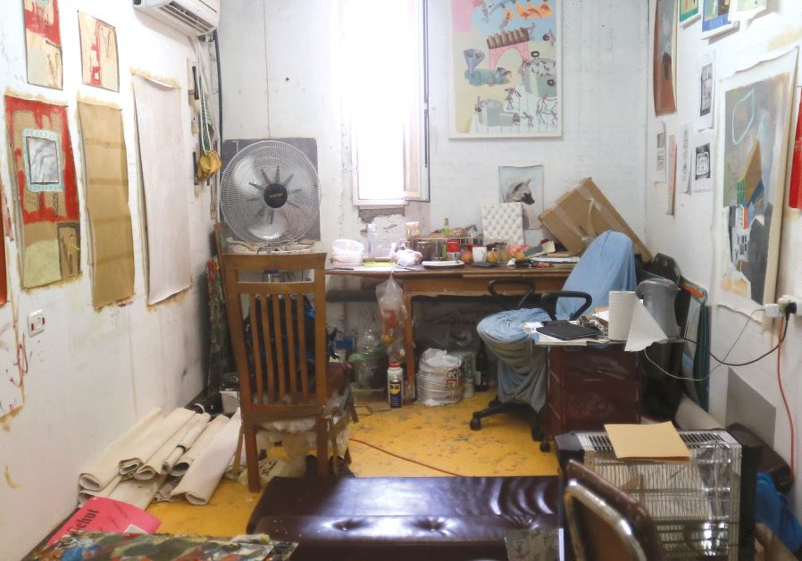 One of the 18 studio spaces currently in use at the New Gallery