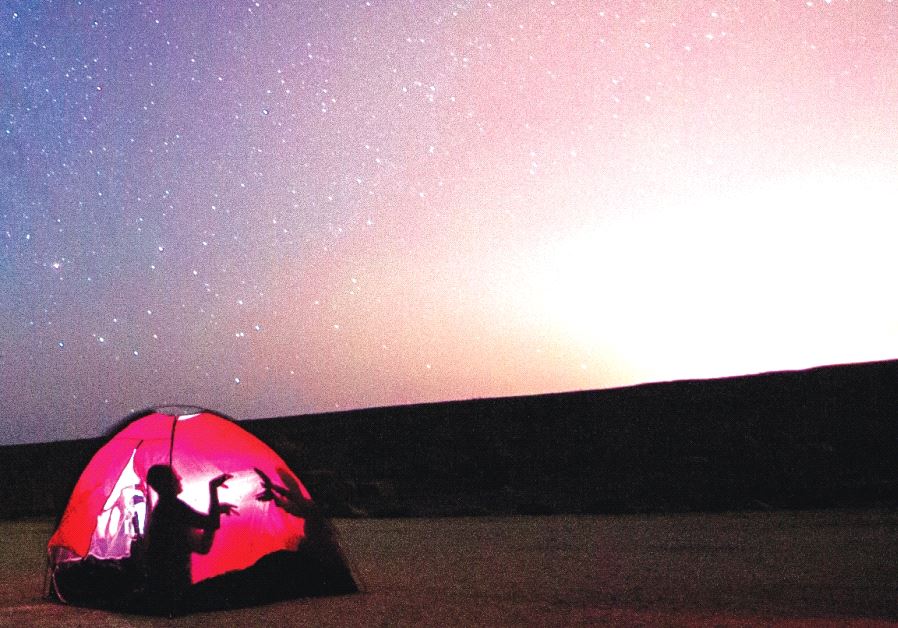 Under the stars in Mitzpe Ramon