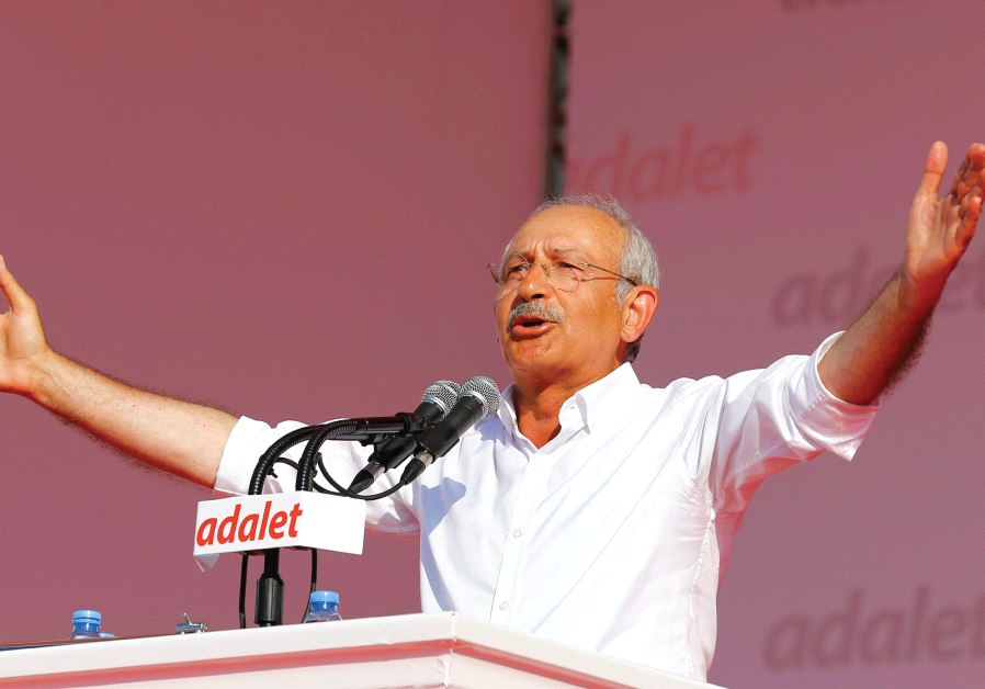 KEMAL KILICDAROGLU, leader of the opposition Republican People’s Party (CHP)