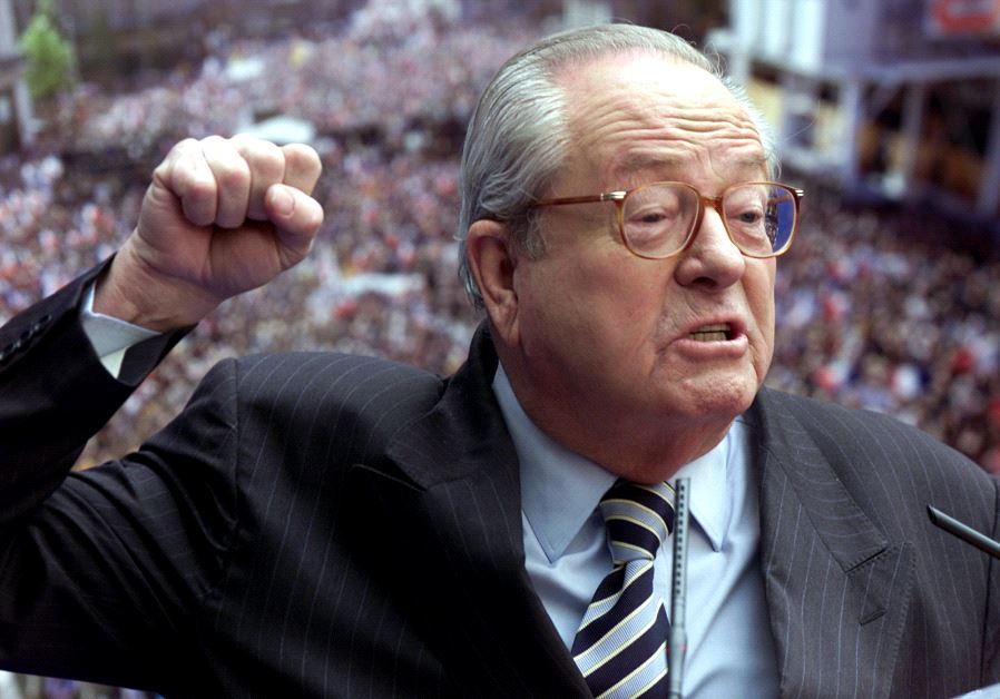 National Front founder Jean-Marie Le Pen