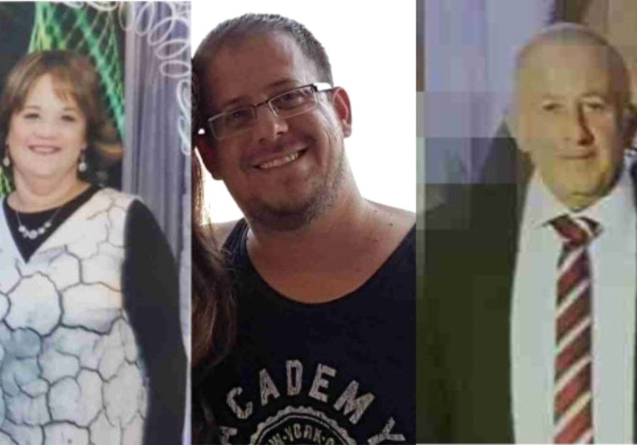 The three victims of the lethal attack in Halamish. 