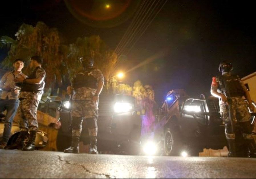 The Israeli embassy in Amman and its surrounding are on lockdown following an attack in which a security guard was stabbed. 