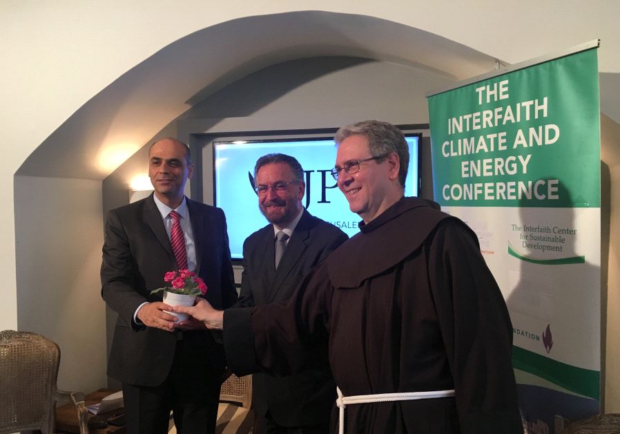 Interfaith leaders at a climate and energy conference